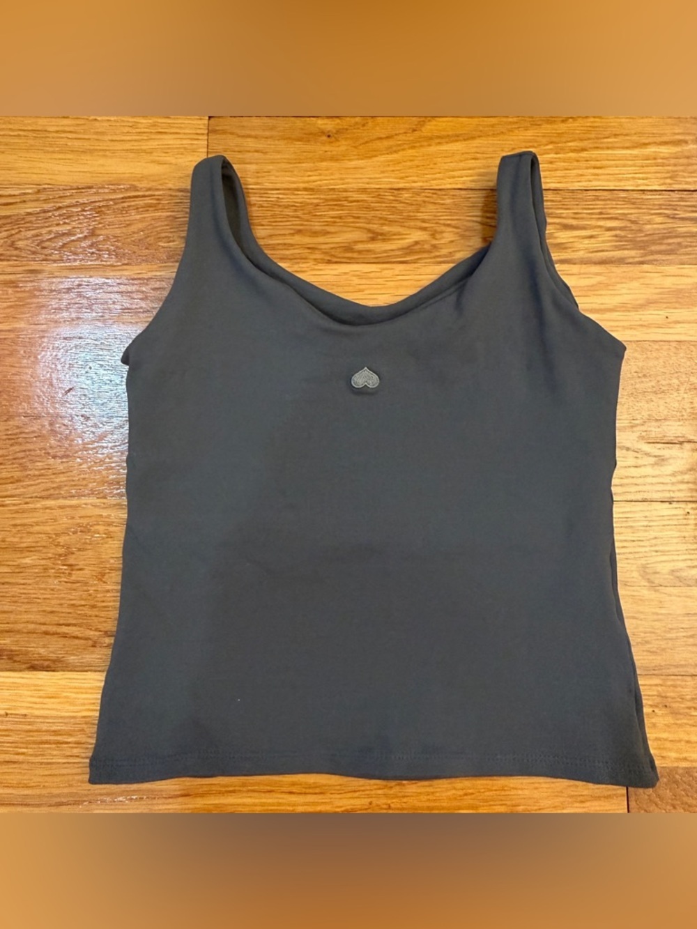 Booty By Brabants Tank Top Graphite Gray/Green - Labeled One Size (Best XS/S)